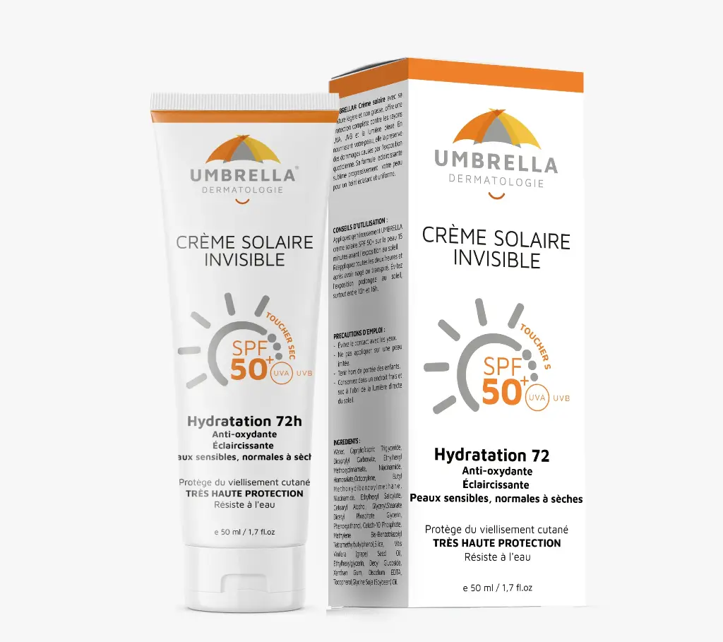 UMBRELLA Crème solaire invisible